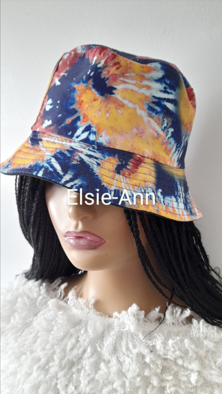 Tie-Dye Reversible Unisex Bucket Fisherman Hat