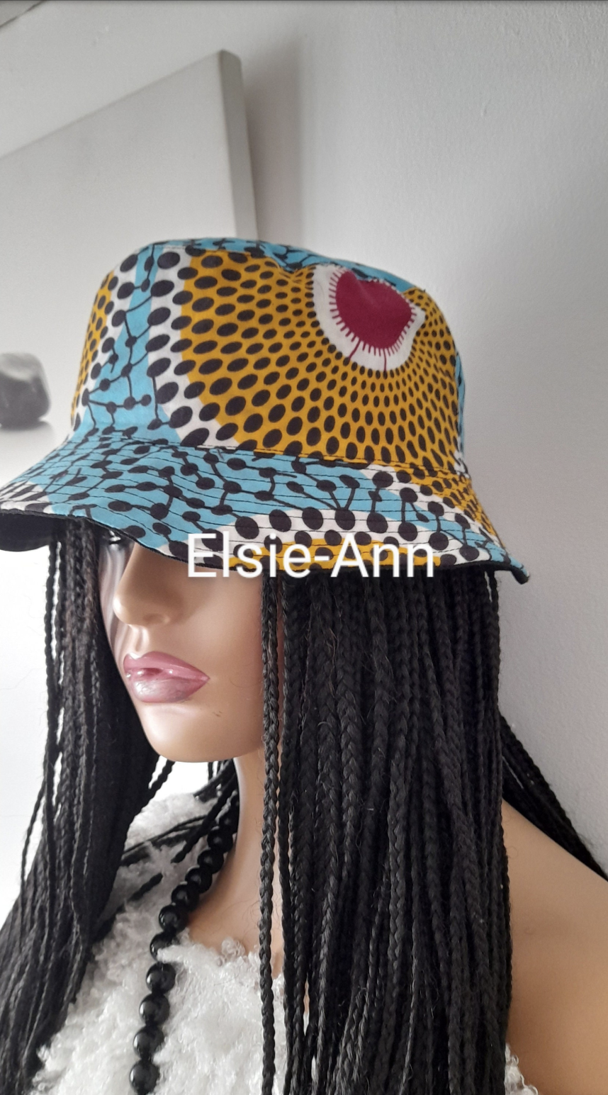 African Print/Ankara Reversible Unisex Bucket Fisherman Hat