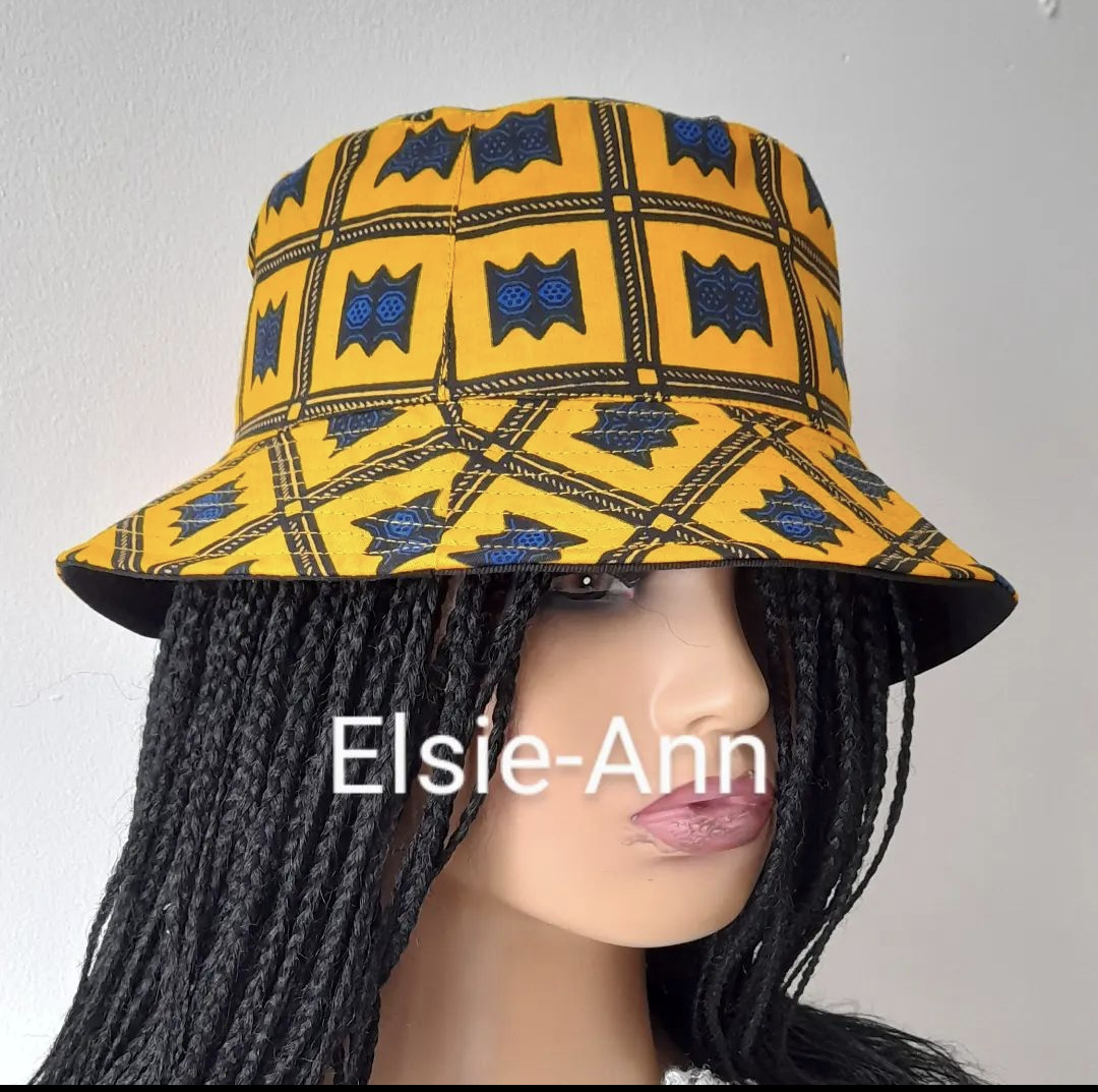 African Print/Ankara Reversible Unisex Bucket Fisherman Hat