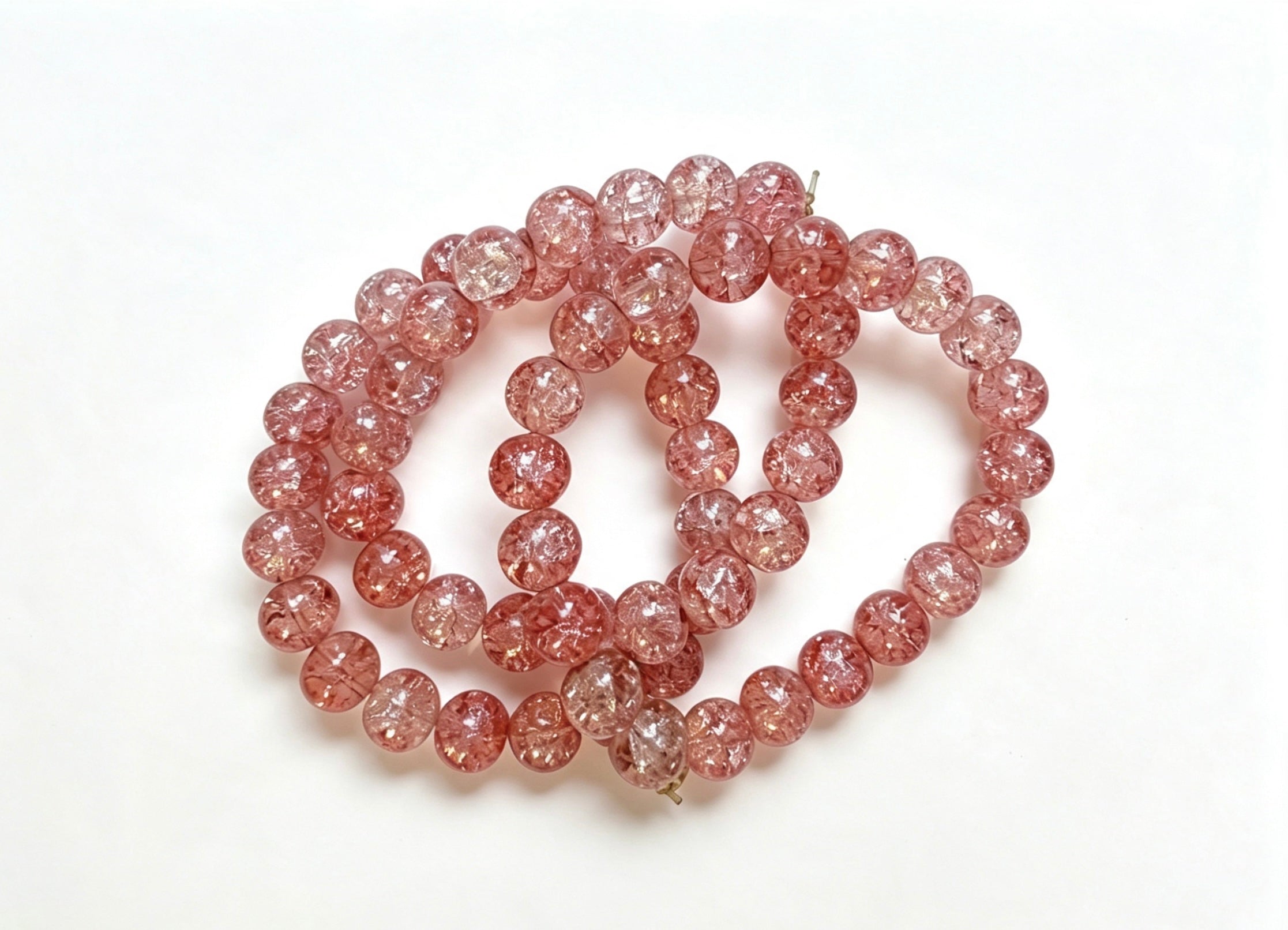 Glass & Stone Bead Bracelet