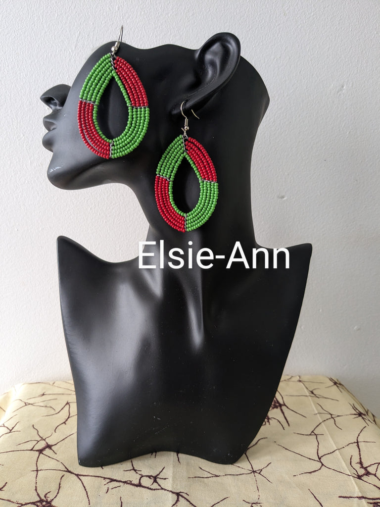 Beaded Elsie Earrings