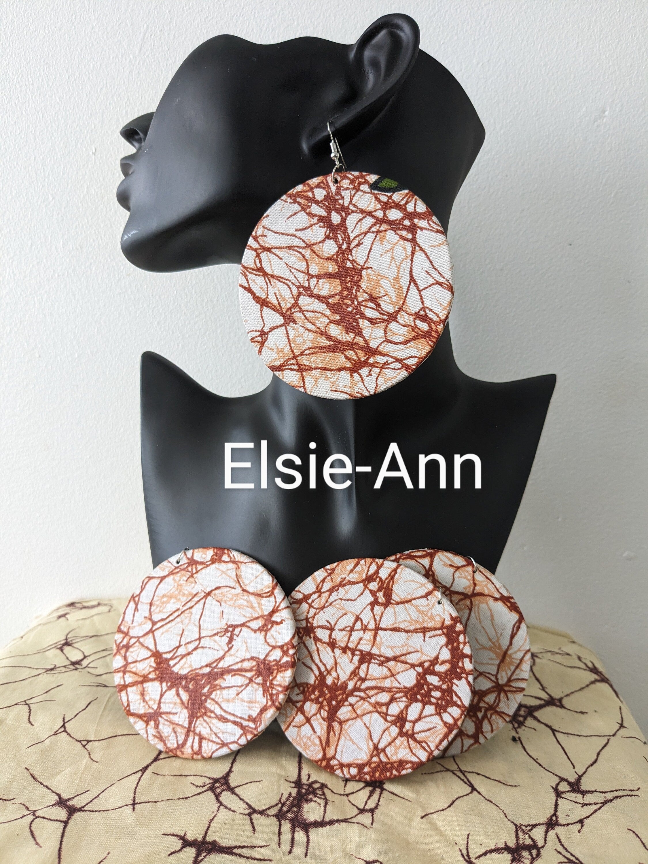 African Print Earrings/ Ankara Earrings