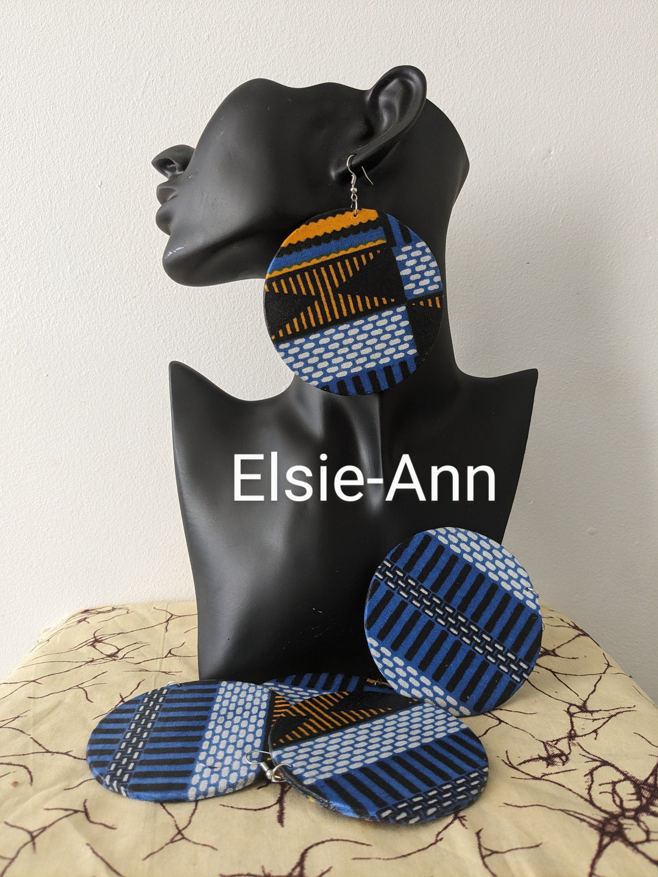 African Print Earrings/ Ankara Earrings