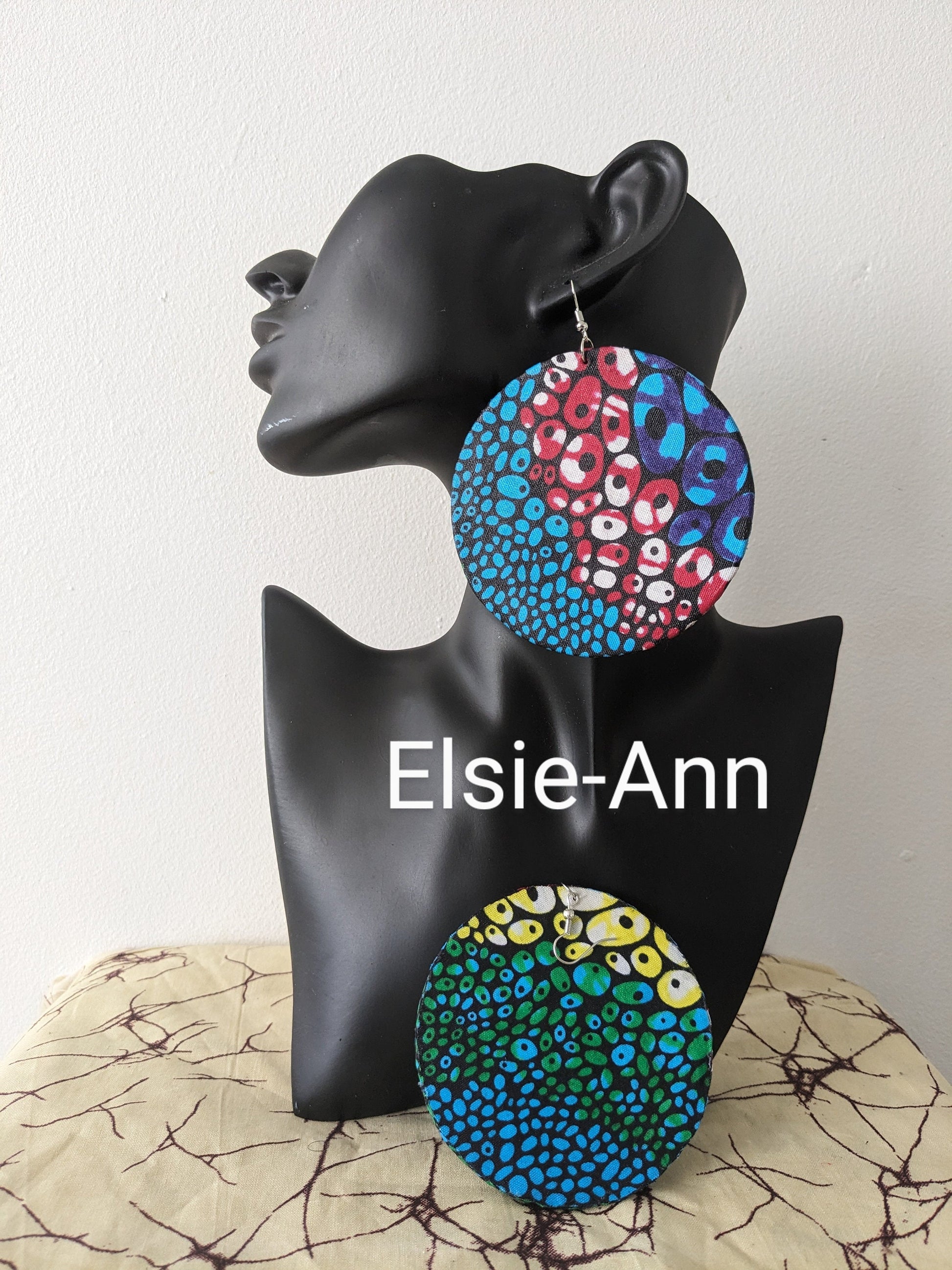 African Print Earrings/ Ankara Earrings