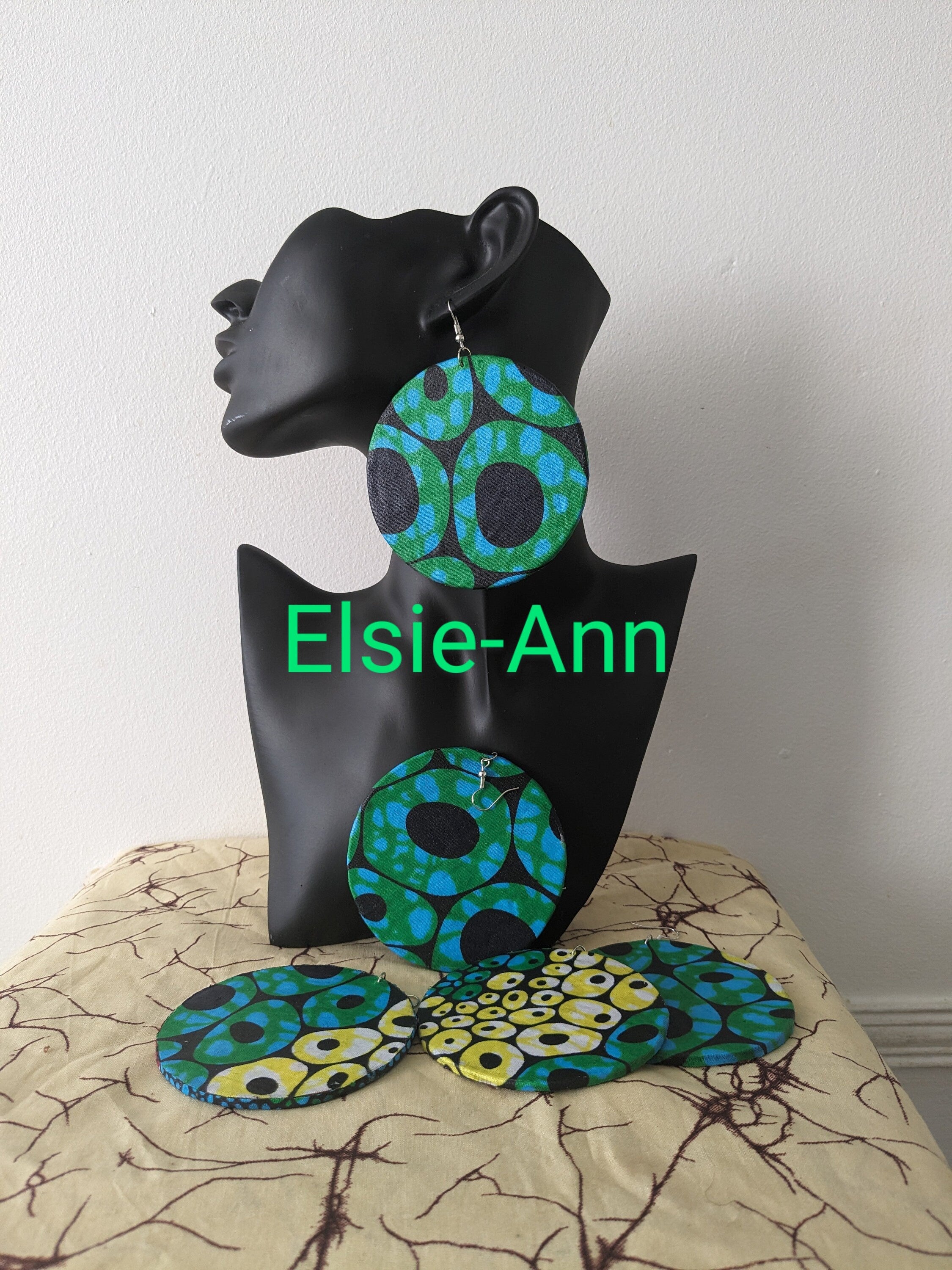 African Print Earrings/ Ankara Earrings