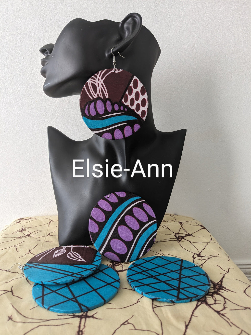 African Print Earrings/ Ankara Earrings