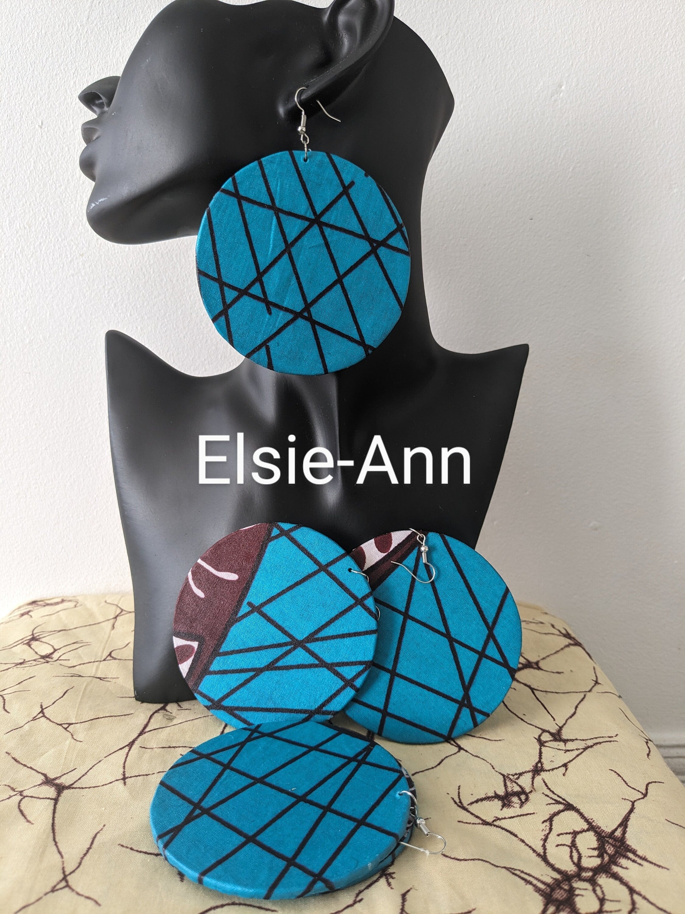 African Print Earrings/ Ankara Earrings