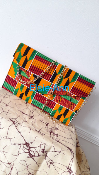 African print clutch bag deals